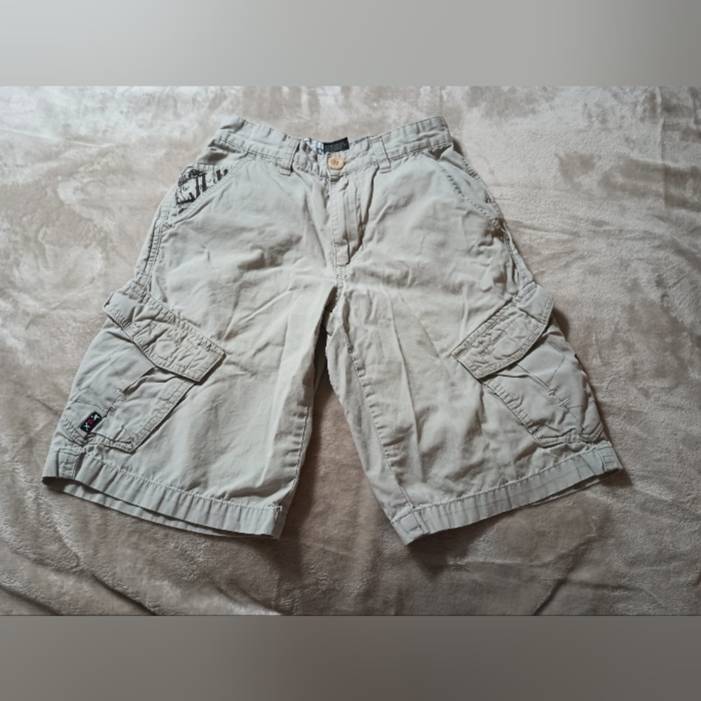 Quicksilver Khaki Shorts 10 Regular 25"